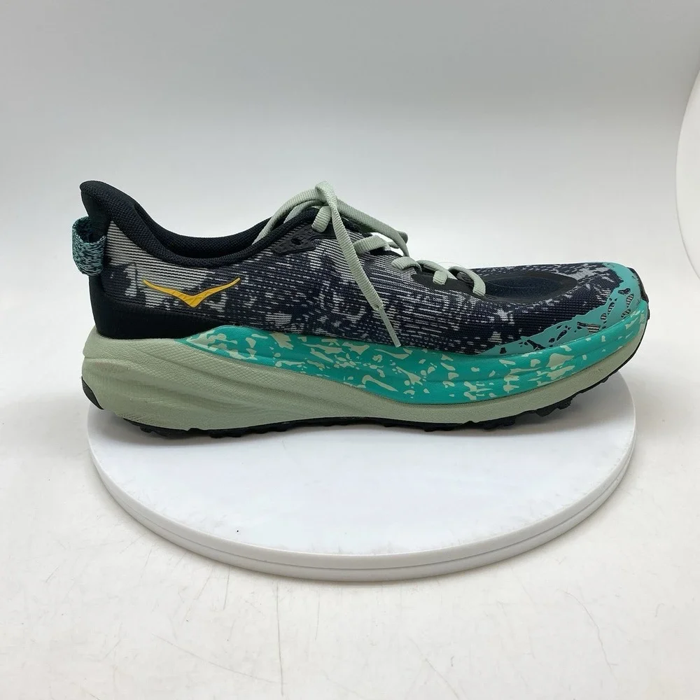 Hoka One One Womens 10‎ B Speedgoat 6 1147811 BLVR Blue Running Shoes Sneakers